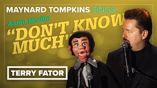 THROWBACK Maynard Tompkins sings quotDont Know Muchquot  TERRY FATOR Live from Las Vegas [upl. by Sabina]