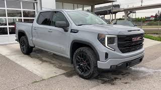 Gray 2024 GMC Sierra 1500 Elevation Review Calgary Alberta  Wolfe Calgary [upl. by Karlow]