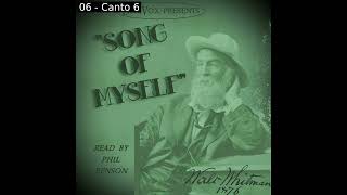 Song of Myself by Walt Whitman read by Phil Benson  Full Audio Book [upl. by Moffitt]