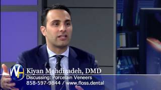 Porcelain Veneers with San Diego Dentist Dr Mehdizadeh [upl. by Collyer]