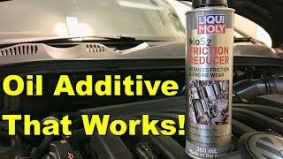 Review  Liqui Moly MoS2 Friction Reducer Oil Additive [upl. by Elnukeda]