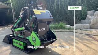 SK650 Electric mini skid steer [upl. by Yllek]