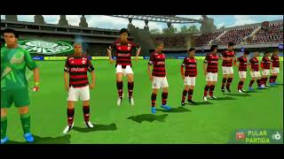 flamengo 2 X 1 palmeiras simulação libertadores football league 2024  Gameplay [upl. by Trovillion634]