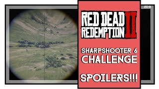 Red Dead Redemption 2 Sharpshooter 6 Challenge Guide SPOILER [upl. by Lambard]