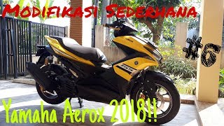 Modifikasi Ringan Yamaha Aerox [upl. by Oika]