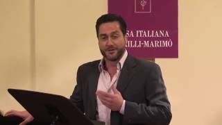 Giuseppe Filianoti presents and performs Cileas Vocal Chamber Music [upl. by Merrow]