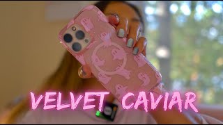 👻Velvet Caviar NEW GHOSTED PINK GLITTER for iPhone 16 Pro Max Review [upl. by Scharaga913]