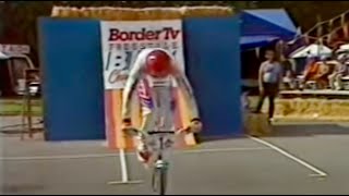 ANDY RUFFELL Demo  BMX Beat 1984  stuntabiker [upl. by Rehteh]