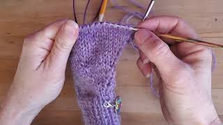 Tutoriel Tricot  Mitaines  Le gousset [upl. by Zalea]