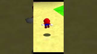 TODO ES RESBALOSO mariobros humor marios mariobros shorts nintendo supermario64 reaction [upl. by Ahsenac]