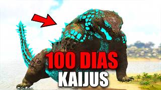 Pase 100 Días con Kaijus en ARK Hardcore Pelicula Completa [upl. by Scherle11]