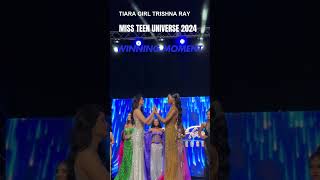 Trishna Ray wins Miss Teen Universe 2024She is coached by The Tiara Pageant Training Studio in Pune [upl. by Habeh]