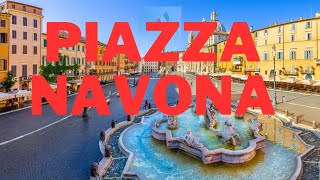 Discover the Charm of Piazza Navona  Virtual Tour and Historic Square in Rome [upl. by Synn731]