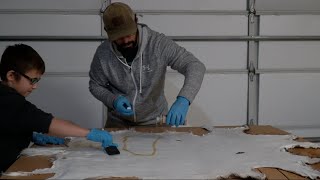 How to tan a deer hideskin start to finish  DIY taxidermy guide [upl. by Pennebaker345]