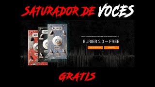 Descarga Plugin para VOCES  Saturacion de Voces  Plugin Free  BURIER GRATIS  Beats M 🙀 [upl. by Nolana977]