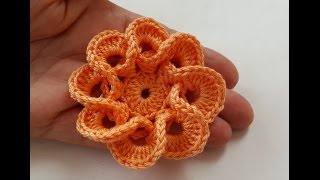 Crocheted flower 40 [upl. by Nryhtak864]