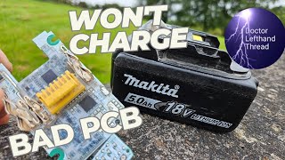 I Fixed a Makita Battery PCB [upl. by Eveivenej]