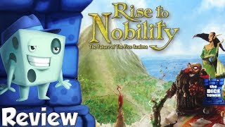 Rise to Nobility Review  with Tom Vasel [upl. by Acirtal]