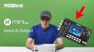 miniISO Input amp Output rgblink [upl. by Airotnes]