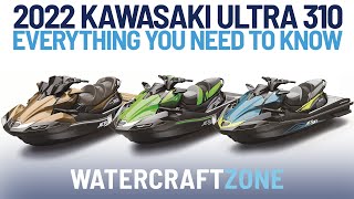 2022 Kawasaki Ultra 310 Preview  Everything You Need To Know  Watercraft Zone [upl. by Avirt]