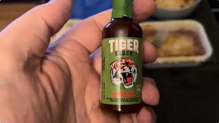 Tiger Sauce original hot sauce review [upl. by Fleck]