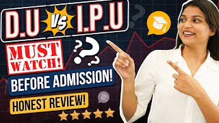 💥Delhi University vs Indraprastha University💥DU vs IPU Honest Review DelhiUniversity GGSIPU [upl. by Lakim]