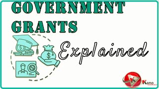 Learn about Grants  What is Government Grant  Types of Grants amp Incentives  Public Finance N5 N6 [upl. by Esinereb949]