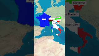 Geography of Italy🇮🇹facts knowledge shotsfeed geography map italy information youtubeshorts [upl. by Hanikas822]