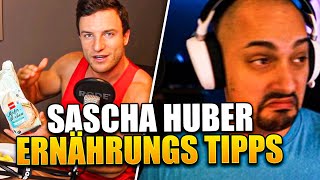 Ich REAGIERE auf SASCHA HUBER ERNÄHRUNGS TIPPS [upl. by Baskett]