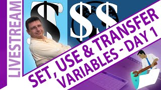 FileMaker Pro Set Use and Transfer Variables  Day 1 [upl. by Anitselec418]