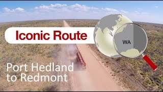 Iconic Route Port Hedland to Redmont [upl. by Ddal760]