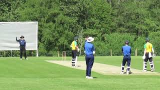 Sandbach Cricket Club 1st XI vs Eccleshall Cricket Club 1st XI  NSSCL Cricket Highlights  140522 [upl. by Antoine]