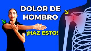 Tendinitis en el Hombro Ejercicios Infalibles para Aliviar el Dolor 💪 [upl. by Moore942]