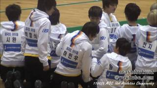 FANCAM 110123 ZEA  Happy for Kwanghees failure [upl. by Elleron]