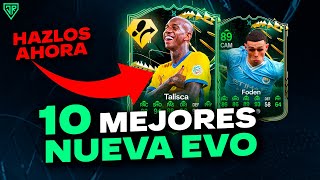 🏆MEJORES EVOLUCIONES con TRIVELA PLUS para hacer AHORA en EA FC 24 [upl. by Alejandrina740]