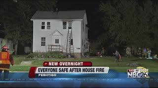 Peshtigo house fire [upl. by Piegari168]