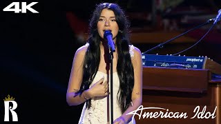 Mia Matthews  Daddys Hands  American Idol Top 24 4K Performance [upl. by Huskey115]