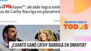 Tras embargo de ganancias ¿Cuánto fue el dinero que Cathy Barriga obtuvo en sitio para adultos [upl. by Elisabeth]