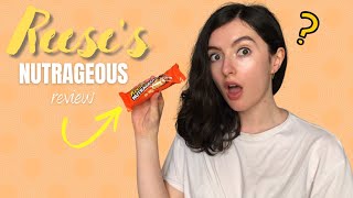 Reeses NUTRAGEOUS bar review what even is this [upl. by Enilec]