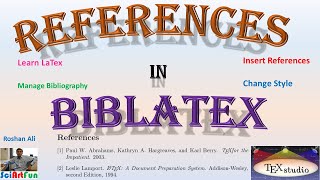 Learn LaTeX  How to use BibLaTeX for reference management  Tutorial 7 [upl. by Kennan]