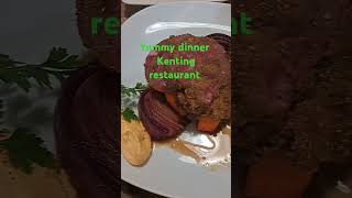 Dinner bonding in renting restaurant food dinner yummy sunriselovetv8860 [upl. by Adelice]