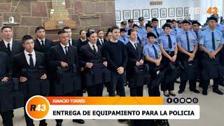 ENTREGA DE EQUIPAMIENTO PARA LA POLICIA [upl. by Pfeffer]