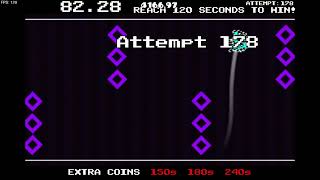 Hyper gravitron 100 By exsll Platformer Extreme Demon quotGeometry Dash 22quot [upl. by Angeline]