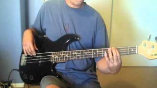 quotEasy Like Sunday Morningquot Lionel Richie Bass Cover [upl. by Ettennan]