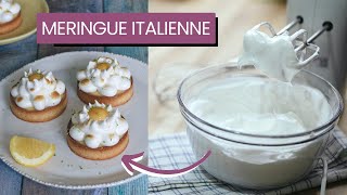 Meringue italienne recette facile [upl. by Assened832]