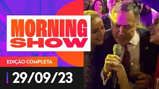 BARROSO CANTA quotEVIDÊNCIASquot APÓS POSSE NA PRESIDÊNCIA DO STF  MORNING SHOW  29092023 [upl. by Kubetz663]