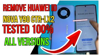 huawei nova Y90 CTRLX2 Remove Huawei iD all versions  Unlock huawei iD [upl. by Nomihs585]