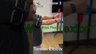 A Great Advanced Exercise for Lateral Epicondylitis Phase 3 Tennis Elbow  Wrist Flexion [upl. by Ahse703]