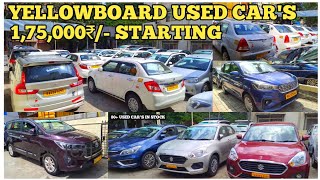 60 YELLOW BORD USED CARS FOR SALE 170000₹ STARTING 100 LOAN AVAILABLE [upl. by Nnylkoorb]