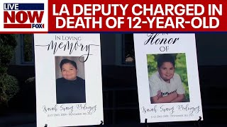 LA County deputy charged in crashed that killed 12yearold boy  LiveNOW from FOX [upl. by Mari584]